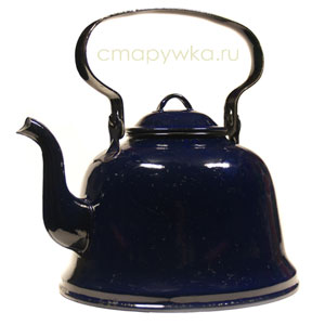 эмалированный чайник производства СССР
