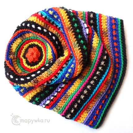 длинная шапка колпак носок этно этника